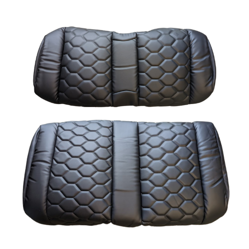 Deluxe Padded Seat Cover with Hexagon Stitching